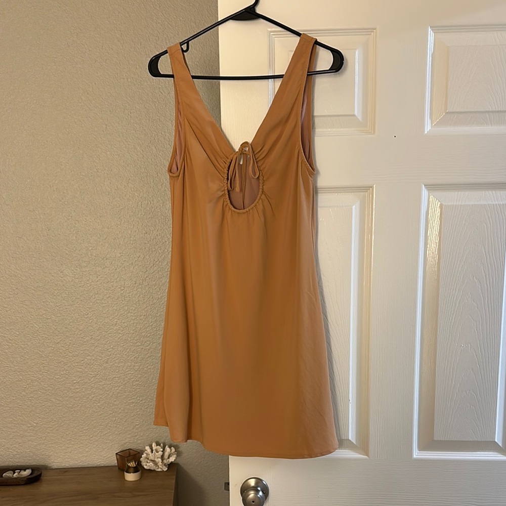 Peach Summer Dress